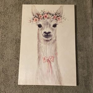 Llama painting